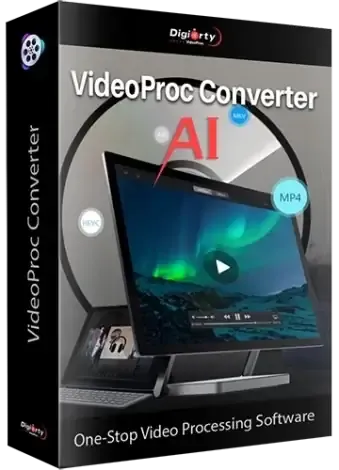 Иконка VideoProc Converter AI 7.0 (x64) RePack (& Portable) by elchupacabra [Multi Ru]