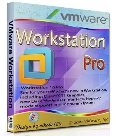 Иконка VMware Workstation 16 Pro 16.2.4 Build 20089737 RePack by KpoJIuK [En]