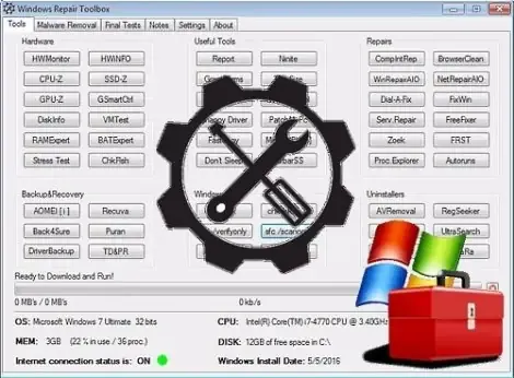 Иконка Windows Repair Toolbox 3.0.2.8 Portable [En]