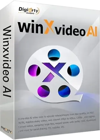 Иконка Winxvideo AI 3.1 (x64) RePack (& Portable) by elchupacabra [Multi Ru]