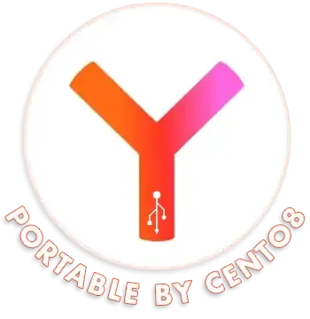 Иконка Яндекс Браузер 25.4.3.872 (x32) 25.4.3.870 (x64) Portable by Cento8 [Ru]